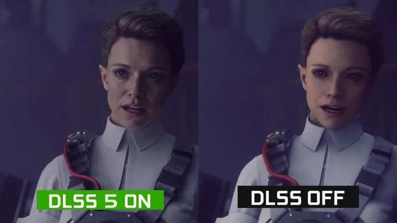 《控制》DLSS5性能对比