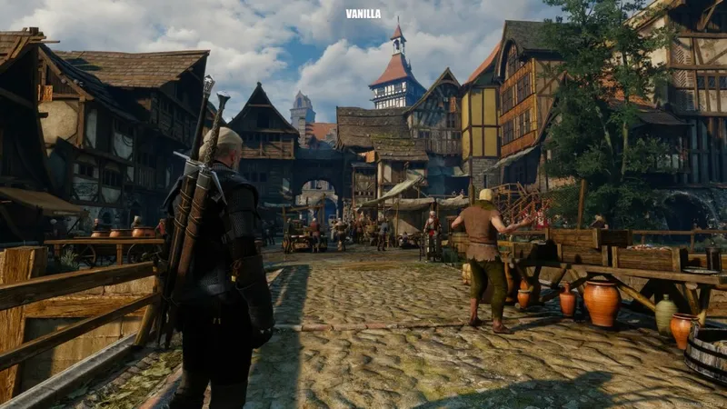 《巫师3》DLSS5对比原版