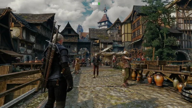《巫师3》DLSS5对比原版