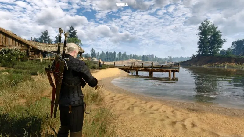 《巫师3》DLSS5对比原版