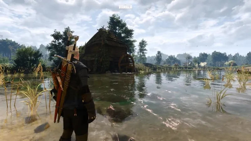 《巫师3》DLSS5对比原版