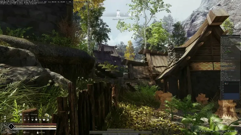 《上古卷轴5:天际》DLSS5测试