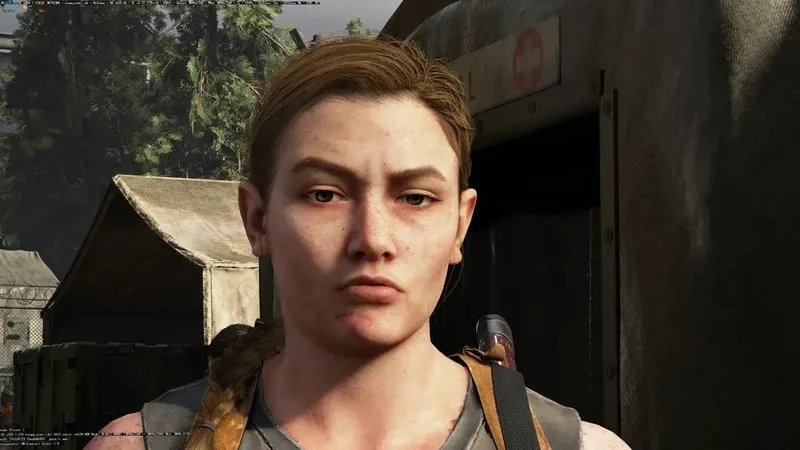 《最后的生还者2》DLSS5实验版画面对比