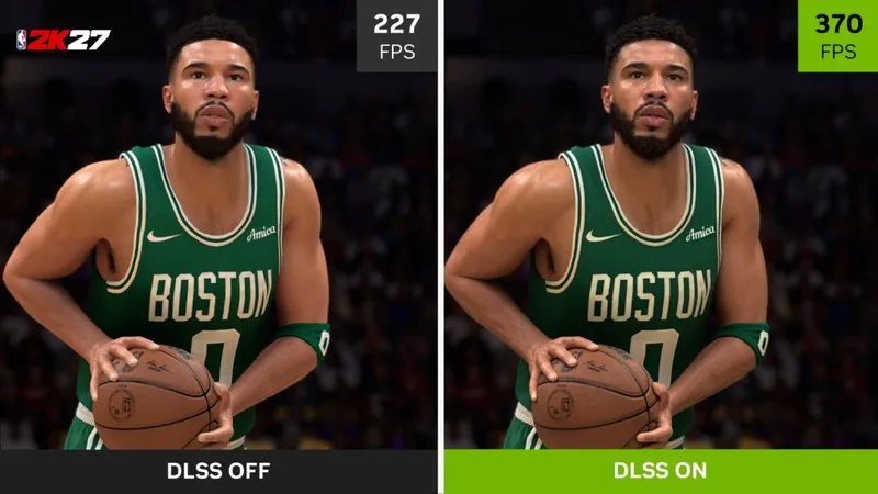 《NBA2K27》DLSS5将于9月4日上线-首款原生支持游戏性能提升显著