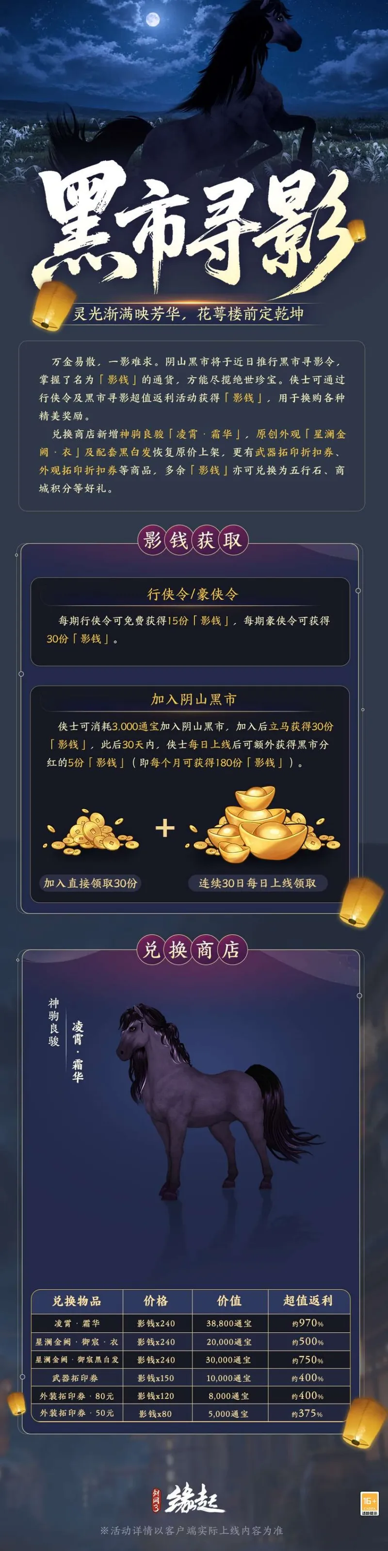 《风骨霸刀》新赛季启程