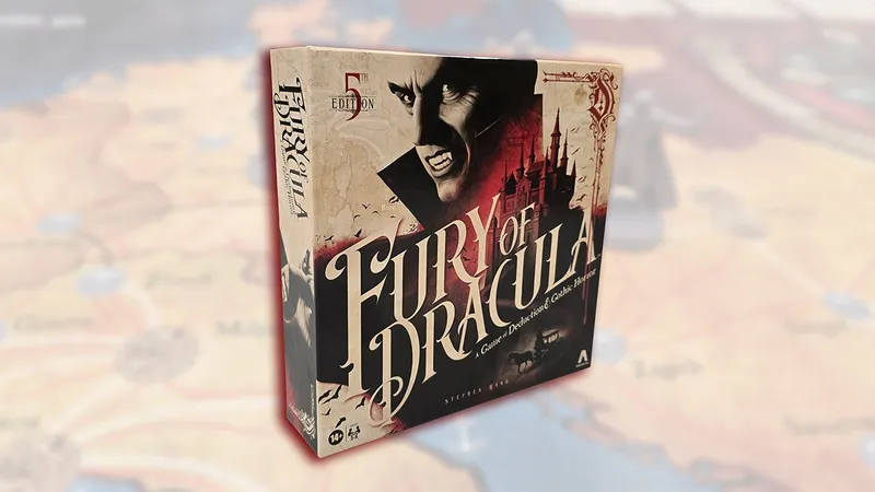 《FuryofDracula(5thEdition)》桌游评测-隐藏移动与战斗机制解析