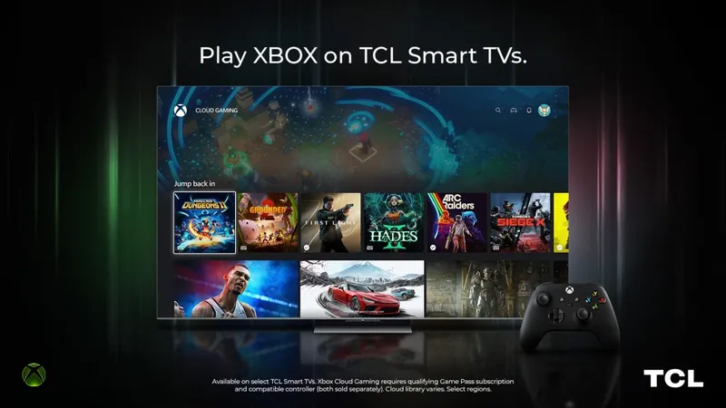 《战争机器：事变日》上线TCL智能电视-Xbox云游戏新合作