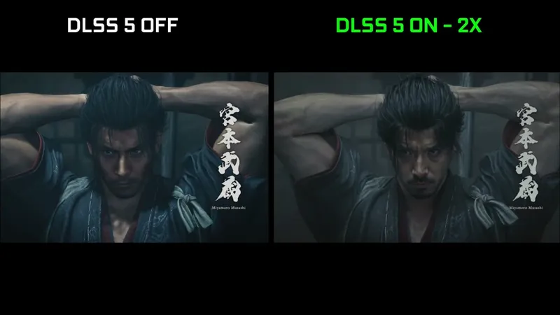 《鬼武者-剑之道》DLSS5画质提升显著-前后对比视频解析