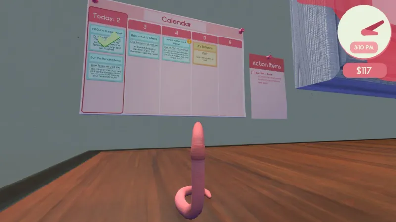 《居家蠕动》Steam上线