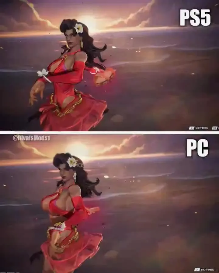 《漫威争锋》PS5与PC版画质对比