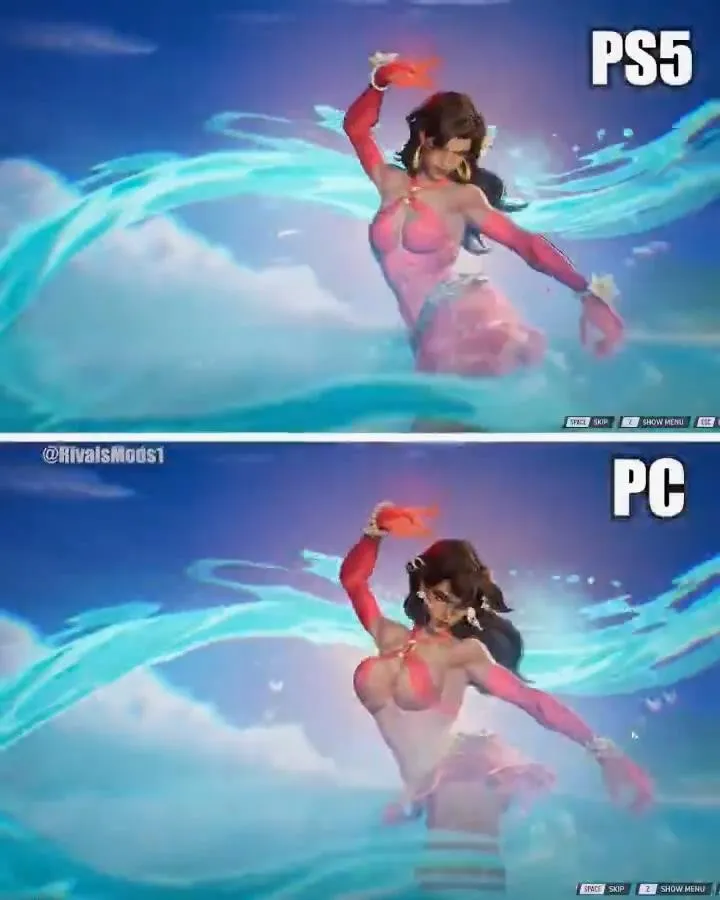 《漫威争锋》PS5与PC版画质对比