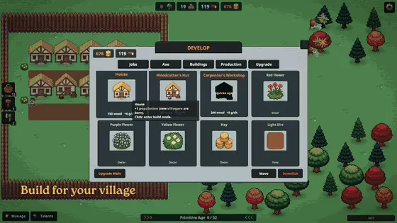 《TIMBER!IdleVillageBuilder》特色内容介绍