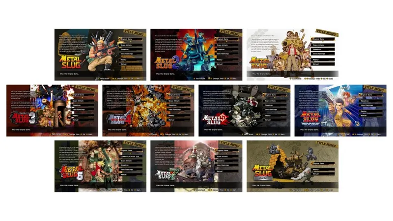 《METALSLUGULTIMATECOLLECTION》发售确定