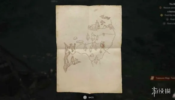 《黎明行者之血》坦塔里森林藏宝图位置与解法详解