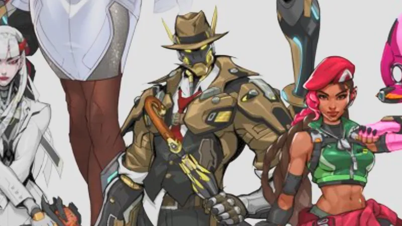 《Overwatch》公开新智械英雄首个外观