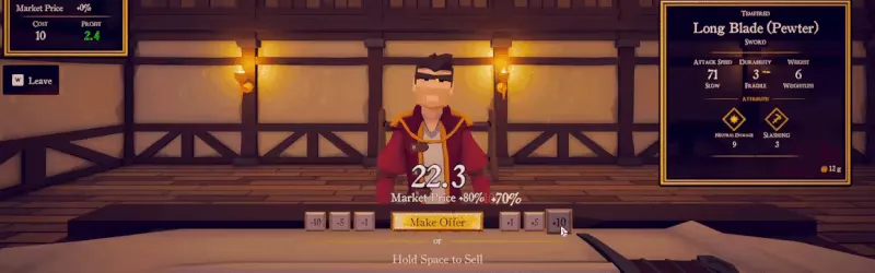 《FantasyWeaponsmithSimulator》游戏特色