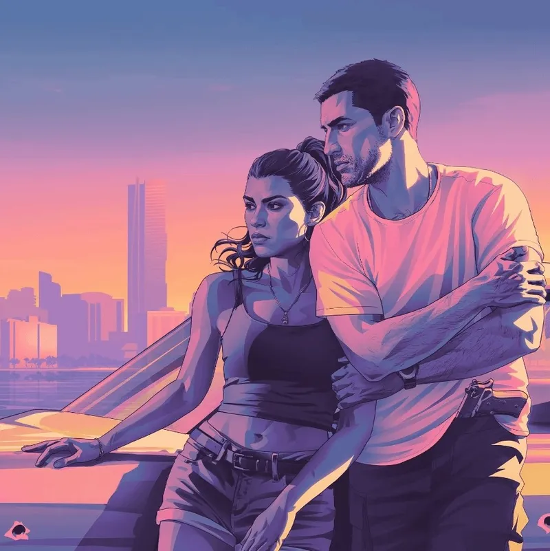 《GTA6》新宣传图赏析