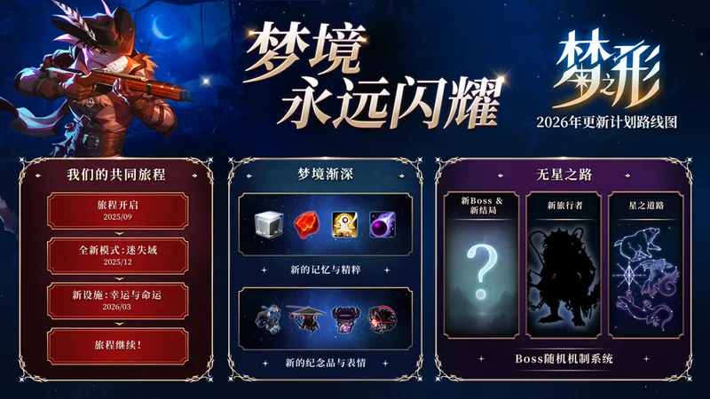 《梦之形》一周年更新上线-跨平台联机与新英雄登场