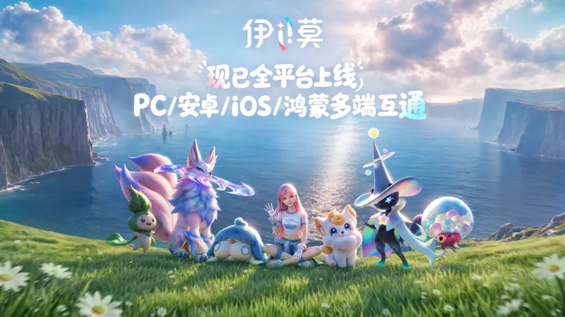 《伊莫》移动端上线-多平台推荐开启双端大世界冒险