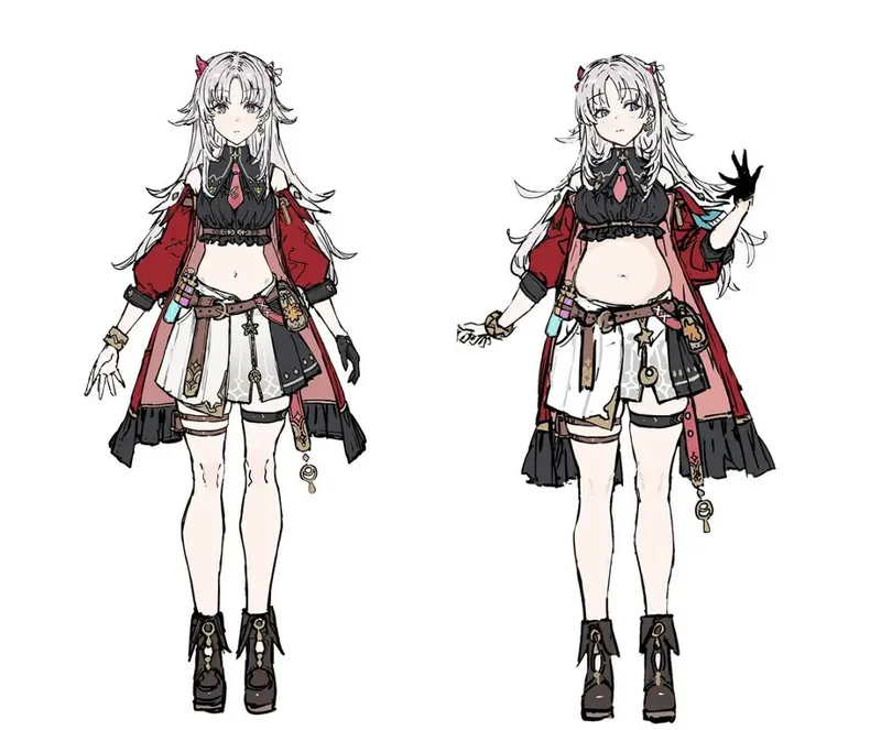 《卡莉亚的炼金工房》女主体型设计调整