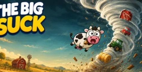 《TheBigSuck》游戏特色-龙卷风破坏与技能升级介绍