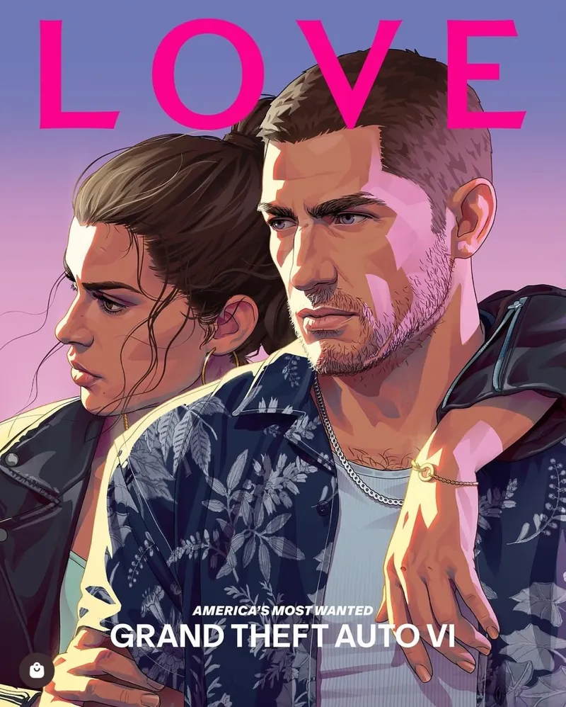 《GTA6》LOVE杂志实物图曝光