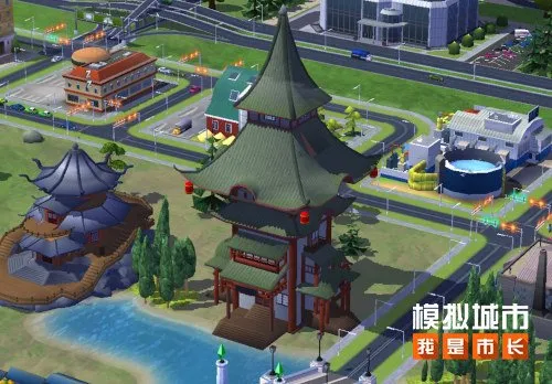 《模拟城市：我是市长》地寒未甚主题建筑上线-打造冬季国风景点