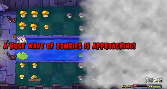 《植物大战僵尸:重植版》空袭关卡攻略