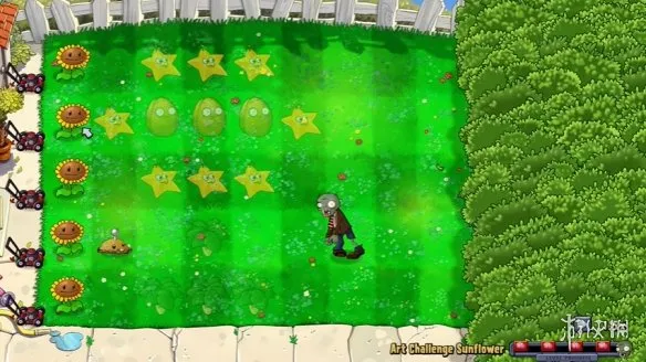 《植物大战僵尸:重植版》向日葵艺术锦标赛攻略