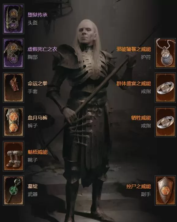 《暗黑破坏神4》S11钢铁傀儡死灵法师BD详解-赛季装备搭配与属性分配攻略