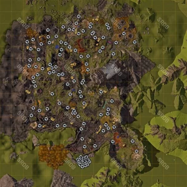 《星际裂变》石英矿点位置与获取方法-石英矿分布地图及采集技巧