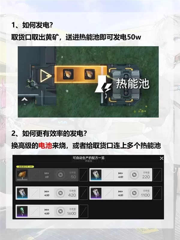 《明日方舟终末地》发电教程-基建玩法与停电规避详解