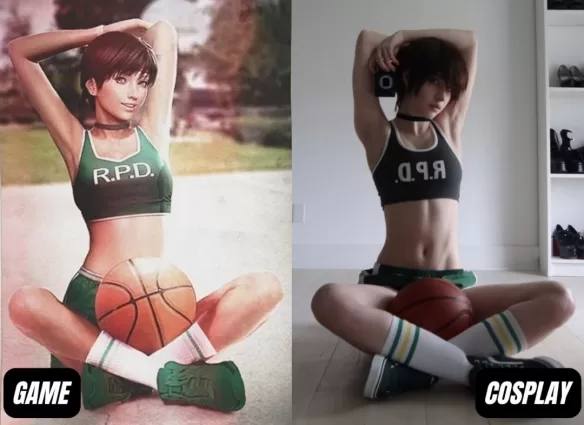 《生化危机9》蕾贝卡经典彩蛋COS-虚拟收藏品真实还原细节解析