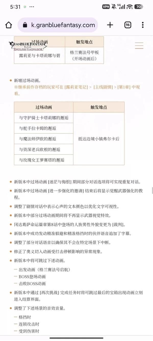 碧蓝幻想Relink无尽黄昏 截图